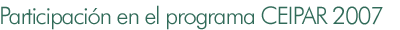 Programa CEIPAR 2007